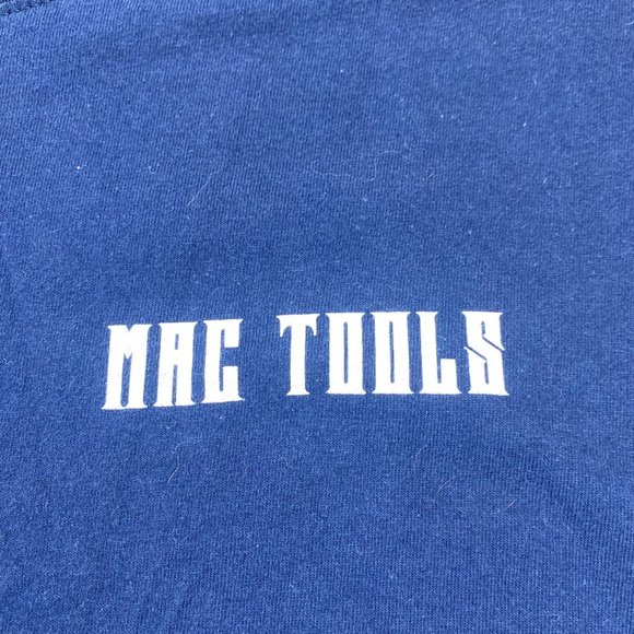 MAC Tools Shirt Men 3XL XXL Navy Blue Apparel For Professional Mechanic T-Shirt - Picture 3 of 10